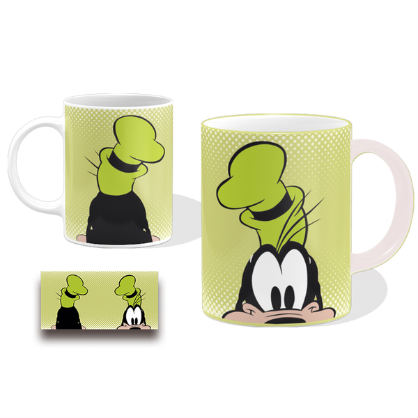 1 Caneca Infantil Pateta Desenho Xícara Pronta-entrega Prime