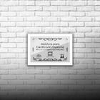 1 Certificado/diploma A4 Com Tela De Acetato E Mdf - Moldura