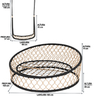 1 Chaise 6 Almofadas + 2 Balanços Suspenso Em Alumínio E Cord