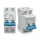 1 Disjuntor Elgin 2 Polos 50a Termomagnético Curva C Bivolt