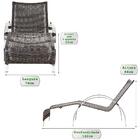 1 Espreguiçadeira 1 Mesa De Centro Buzios Piscina Jardim Vara