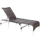 1 Espreguiçadeira Ilha Bela Piscina Jardim Varanda Aluminio P