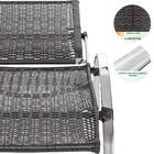 1 Espreguiçadeira Ipanema Piscina Jardim Varanda Aluminio Tab