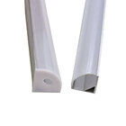 1 Metro De Perfil Sobrepor Para Canto Em Alumínio P/ Fita Led