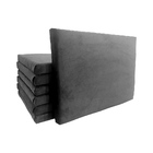 1 Modulo Cabeceira Estofada Uma Placa 40x30 Cm Cinza