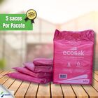1 Pacote - Pacote Ecosak C/ 05 Sacos De Ráfia 50x70