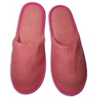 1 Par Chinelo Pantufa Slim Plush Aveludado Feminino Rosa Escu
