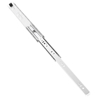 1 Par Corrediças Trilho Telescópico 25cm P/ Gaveta Móvel