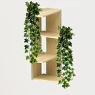 1 Pendente De Folhagem Hera Artificial Realista - Trepadeira