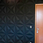 1 Placa Estrelar Preta Revestimento Geométrico Lavável Quarto