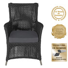 1 Poltrona E 1 Mesa Igapó Em Alumínio Pintura Fendi Corda Náu