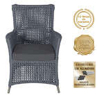 1 Poltrona E 1 Mesa Igapó Em Alumínio Pintura Fendi Corda Náu