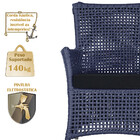 1 Poltrona E 1 Mesa Igapó Em Alumínio Pintura Fendi Corda Náu