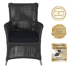 1 Poltrona E 1 Mesa Igapó Em Alumínio Pintura Fendi Corda Náu