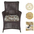 1 Poltrona E 1 Mesa Igapó Em Alumínio Pintura Marrom Corda Ná