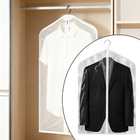 1 Porta Terno Camisa Branco Reforçado Com Zíper 60 X 95