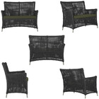 1 Sofá Área E Mesa Igapó Alumínio Pintura Fendi Corda Náutica