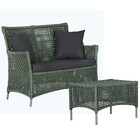 1 Sofá Área E Mesa Igapó Alumínio Pintura Fendi Corda Náutica