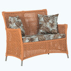 1 Sofá Área Externa Igapó Alumínio Pintura Fendi Corda Náutic