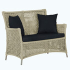 1 Sofá Área Externa Igapó Alumínio Pintura Fendi Corda Náutic