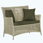 1 Sofá Área Externa Igapó Alumínio Pintura Fendi Corda Náutic