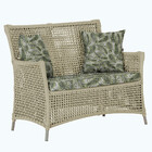 1 Sofá Área Externa Igapó Alumínio Pintura Fendi Corda Náutic