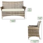 1 Sofa Topazio - Capuccino A34