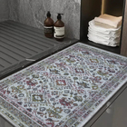 1 Tapete Banheiro Antiderrapante Absorve 50x80 Js Fu Med M51