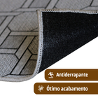 1 Tapete Banheiro Antiderrapante Absorvente Js Fu 50x80 Vr -