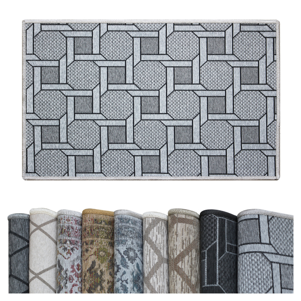 1 Tapete Banheiro Antiderrapante Absorvente Js Fu 50x80 Vr -