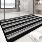 1 Tapete Banheiro Antiderrapante Antimofo Js At50pt 50x80