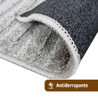 1 Tapete Banheiro Antiderrapante Grande Soft Re51 Js 50x100
