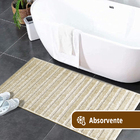 1 Tapete Banheiro Antiderrapante Grande Soft Re60 Js 50x100
