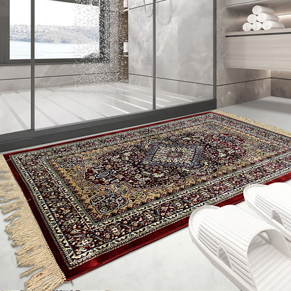 1 Tapete Banheiro Belga Grande Absorvente Es Cl 66 X 110 D02