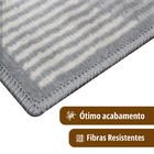 1 Tapete Banheiro Grande Antimofo Soft Macio Js Rg52gf 50x80