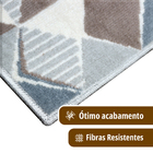 1 Tapete Banheiro Grande Antimofo Soft Macio Js Rm51cz 50x80