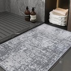 1 Tapete Banheiro Grande Antimofo Soft Macio Js Rr50cz 50x80