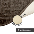 1 Tapete Banheiro Grego Antiderrapante Macio Ce Cho 40x60