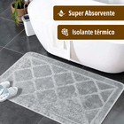 1 Tapete Banheiro Grego Grande Antiderrapante Ce Cz 50x80