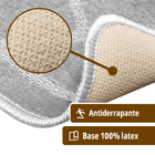 1 Tapete Banheiro Grego Grande Antiderrapante Ce Cz 50x80