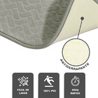 1 Tapete Banheiro Super Soft Macio Antiderrapante Orbg 40x60