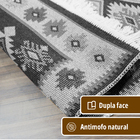 1 Tapete Capacho Algodão Luxo Grande Dupla Face Kcz2 60x90 -