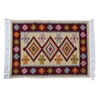 1 Tapete Capacho Algodão Luxo Grande Dupla Face Klj5 60x90