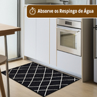 1 Tapete Cozinha Absorvente Limpa Facil 48 X 60 Oa Ptk Vr - M