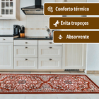 1 Tapete Cozinha Passadeira Absorvente 57x180 Js Re Ate M10 -