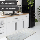 1 Tapete Cozinha Passadeira Absorvente Ed Nat Z 50 X 120 Vr -