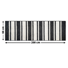 1 Tapete Cozinha Passadeira Antiderrapant 66x200 Oa Dt Rg Gf