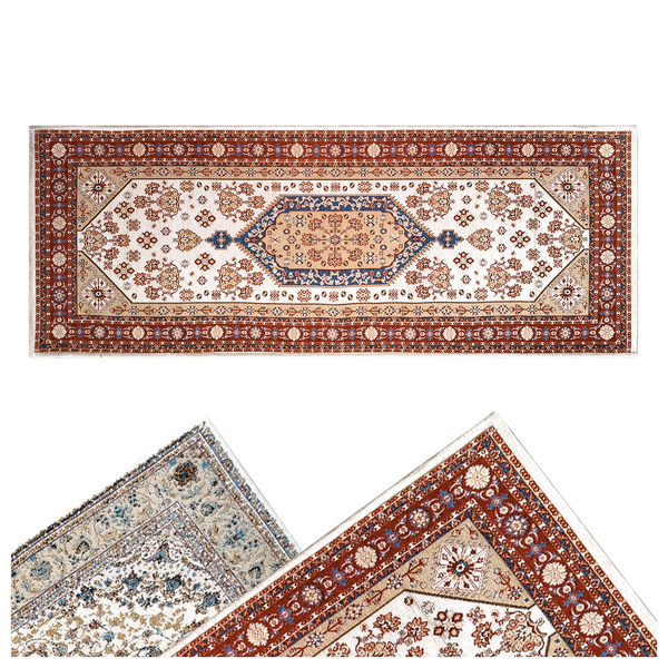 1 Tapete Cozinha Passadeira Antiderrapante 70 X 180 Tu Vr - D