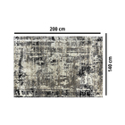 1 Tapete Escritório Grande Belga Luxo Es Mo 140 X 200 D3 - D3