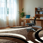 1 Tapete Escritório Grande Belga Luxo Es Mo 200 X 250 Vr - D4